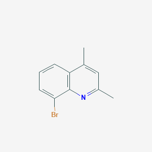 molecular formula C11H10BrN B1519112 8-Bromo-2,4-dimethylquinoline CAS No. 1023812-38-5
