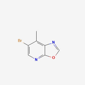 6-Bromo-7-methyloxazolo[5,4-b]pyridine