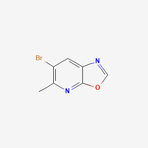 6-Bromo-5-methyloxazolo[5,4-b]pyridine