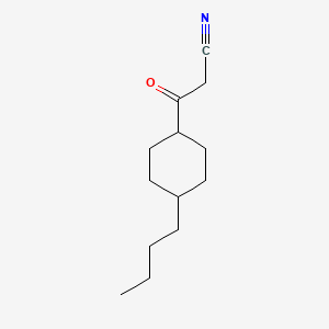 3-(4-Butylcyclohexyl)-3-oxopropanenitrile