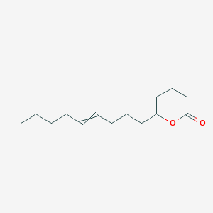 molecular formula C14H24O2 B15191236 9-Tetradecen-5-olide CAS No. 15456-70-9