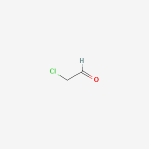 molecular formula C2H3ClO<br>ClCH2CHO<br>C2H3ClO B151913 Chloroacetaldehyde CAS No. 107-20-0