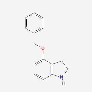 4-Benzyloxy-2,3-dihydro-1H-indole