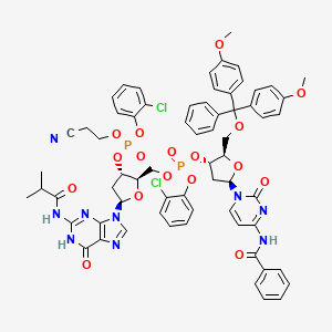molecular formula C66H63Cl2N9O17P2 B15191372 Einecs 278-843-0 CAS No. 78111-51-0