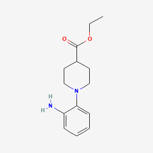 Ethyl 1-(2-aminophenyl)piperidine-4-carboxylate