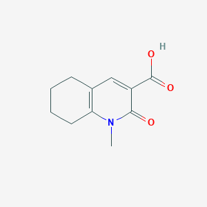 molecular formula C11H13NO3 B1519144 1-Methyl-2-oxo-1,2,5,6,7,8-hexahydroquinoline-3-carboxylic acid CAS No. 88347-36-8