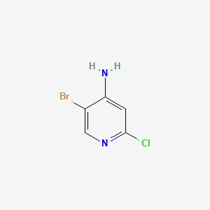 molecular formula C5H4BrClN2 B1519152 4-Amino-5-bromo-2-chloropyridine CAS No. 857730-21-3