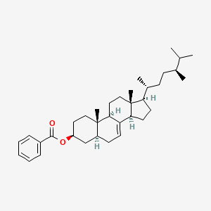 molecular formula C35H52O2 B15191741 gamma-Ergostenol benzoate CAS No. 6034-33-9