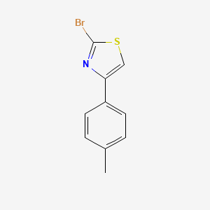 molecular formula C10H8BrNS B1519183 2-Bromo-4-(p-tolyl)thiazole CAS No. 101862-33-3