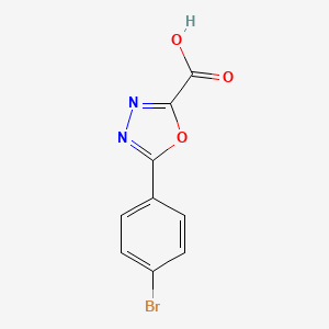 5-(4-Bromophenyl)-1,3,4-oxadiazole-2-carboxylic acid