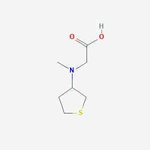 2-[Methyl(thiolan-3-yl)amino]acetic acid