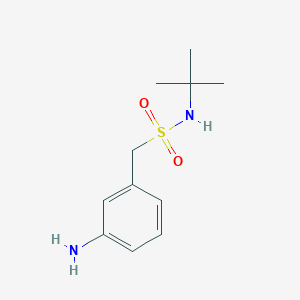 (3-aminophenyl)-N-tert-butylmethanesulfonamide