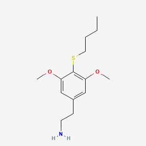 molecular formula C14H23NO2S B15192214 Thiobuscaline CAS No. 90109-57-2