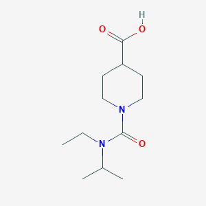 1-[Ethyl(propan-2-yl)carbamoyl]piperidine-4-carboxylic acid