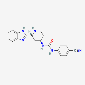 molecular formula C20H20N6O B15192572 N-Desmethyl glasdegib CAS No. 2222533-66-4