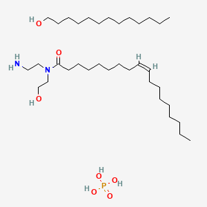 molecular formula C35H75N2O7P B15192742 Einecs 272-467-0 CAS No. 68845-40-9