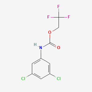 2,2,2-Trifluoroethyl 3,5-dichlorophenylcarbamate