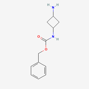 Benzyl 3-aminocyclobutylcarbamate