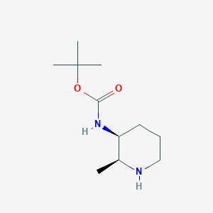 tert-Butyl N-[(2S,3S)-2-methylpiperidin-3-yl]carbamate