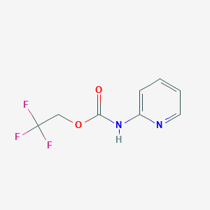 2,2,2-trifluoroethyl N-(pyridin-2-yl)carbamate