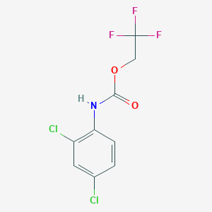 2,2,2-trifluoroethyl N-(2,4-dichlorophenyl)carbamate