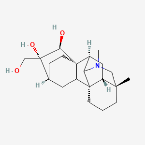 molecular formula C21H33NO3 B15192993 Dictysine CAS No. 67256-05-7