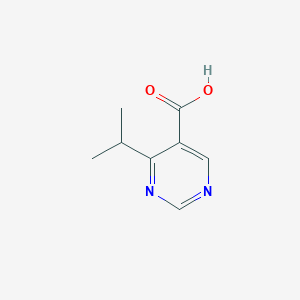 4-(Propan-2-yl)pyrimidine-5-carboxylic acid