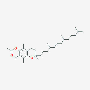 molecular formula C₃₁H₅₂O₃ B151931 α-生育酚乙酸酯 CAS No. 52225-20-4