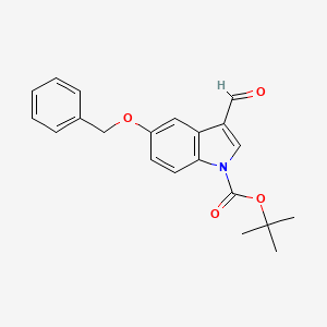 tert-Butyl 5-(benzyloxy)-3-formyl-1H-indole-1-carboxylate