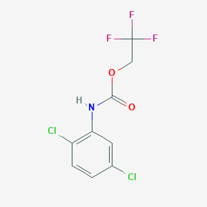 2,2,2-trifluoroethyl N-(2,5-dichlorophenyl)carbamate
