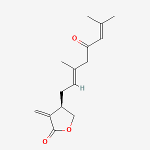 molecular formula C15H20O3 B15193380 Anthecotuloide CAS No. 23971-84-8