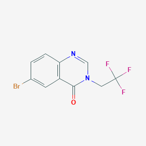 6-bromo-3-(2,2,2-trifluoroethyl)-4(3H)-quinazolinone