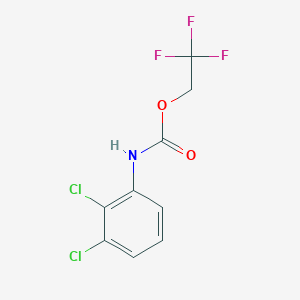 2,2,2-trifluoroethyl N-(2,3-dichlorophenyl)carbamate