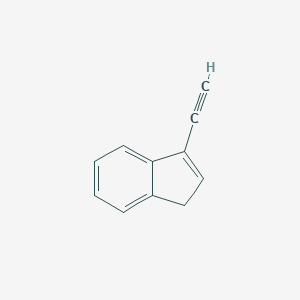 molecular formula C11H8 B151938 3-ethynyl-1H-indene CAS No. 134225-48-2