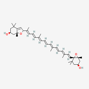 molecular formula C40H56O4 B15193810 Luteoxanthin CAS No. 1912-50-1