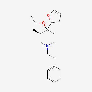 molecular formula C20H27NO2 B15193851 XG2Jqx2jdj CAS No. 782404-47-1