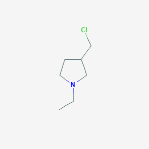 3-(Chloromethyl)-1-ethylpyrrolidine