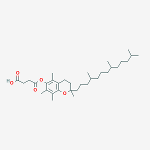 molecular formula C33H54O5 B151940 Tocopherol succinate CAS No. 17407-37-3