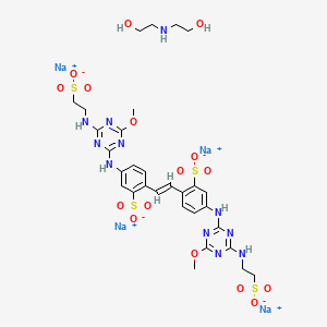 molecular formula C30H37N11Na4O16S4 B15194080 Einecs 285-889-5 CAS No. 85154-07-0