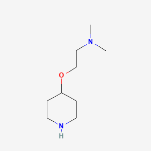 Dimethyl[2-(piperidin-4-yloxy)ethyl]amine