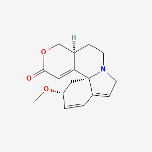 molecular formula C16H19NO3 B15194108 alpha-Erythroidine CAS No. 466-80-8