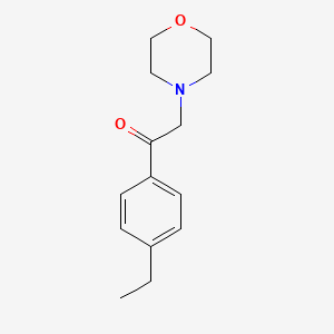 1-(4-Ethylphenyl)-2-(morpholin-4-yl)ethan-1-one