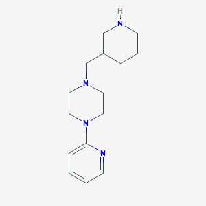 1-(Piperidin-3-ylmethyl)-4-(pyridin-2-yl)piperazine