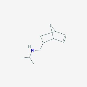molecular formula C11H19N B1519430 {双环[2.2.1]庚-5-烯-2-基甲基}(丙-2-基)胺 CAS No. 22441-56-1