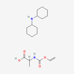 molecular formula C18H32N2O4 B15194323 Einecs 254-686-3 CAS No. 39897-21-7