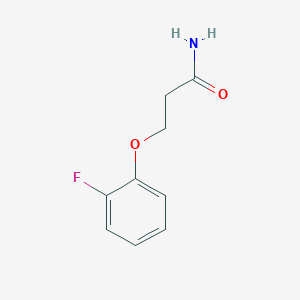 3-(2-Fluorophenoxy)propanamide