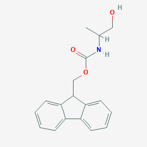 molecular formula C18H19NO3 B151946 (9H-芴-9-基)甲基(1-羟基丙烷-2-基)氨基甲酸酯 CAS No. 851678-69-8