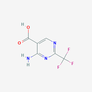 4-Amino-2-(trifluoromethyl)pyrimidine-5-carboxylic acid
