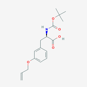 (R)-3-(3-(Allyloxy)phenyl)-2-((tert-butoxycarbonyl)amino)propanoic acid