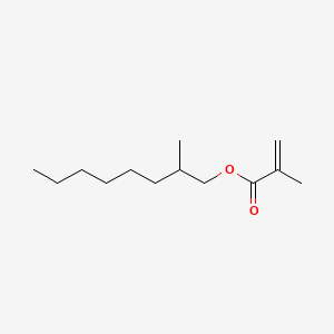 molecular formula C13H24O2 B15194886 2-Methyloctyl methacrylate CAS No. 67905-46-8